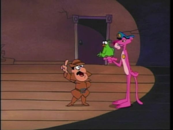THE NEW PINK PANTHER SHOW - Stool Parrot/Pinky And Slusho