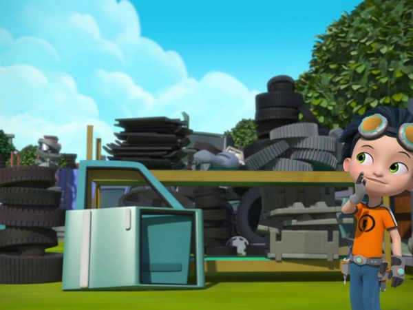 Rusty Rivets LT - Rusty y el animal mecánico / La nave espacial de Rusty
