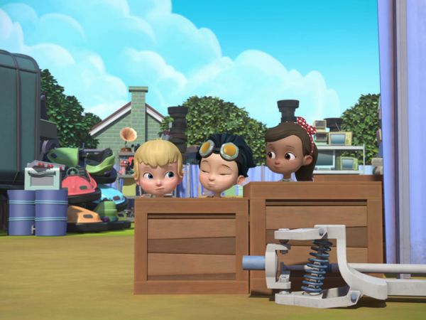 Rusty Rivets LT - La invasión extraterrestre de Rusty / El auto de carreras de Rusty