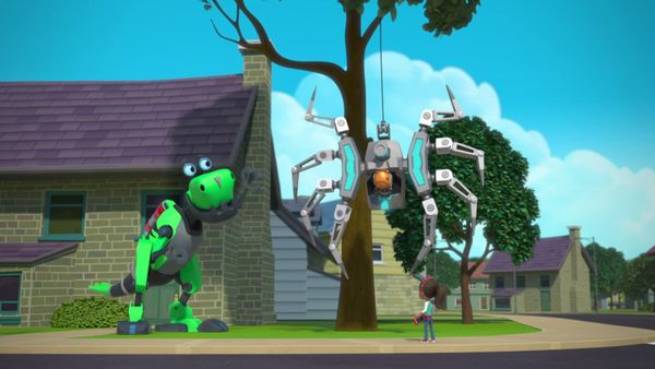 Rusty Rivets LT - El proyecto de mascota de Rusty / Rusty queda atrapado