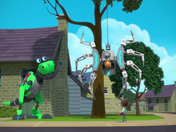 Rusty Rivets LT - El proyecto de mascota de Rusty / Rusty queda atrapado