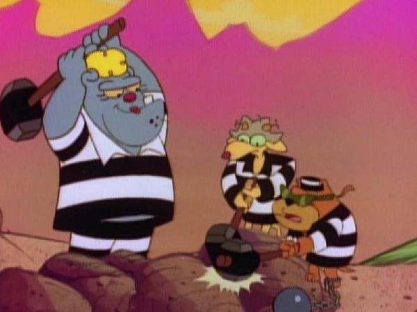 THE NEW PINK PANTHER SHOW - Pinky Up The River/Long John Pinky