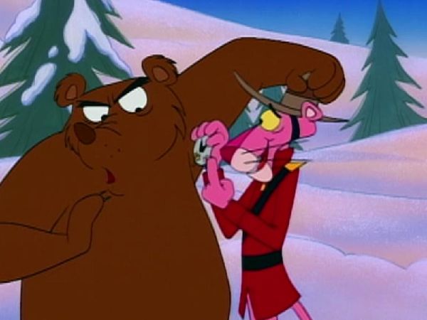 THE NEW PINK PANTHER SHOW - Royal Canadian Mounted Panther