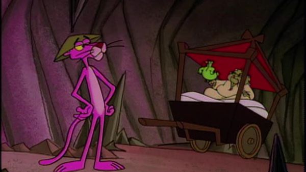 THE NEW PINK PANTHER SHOW - Reluctant Ninja, The/Pantherella
