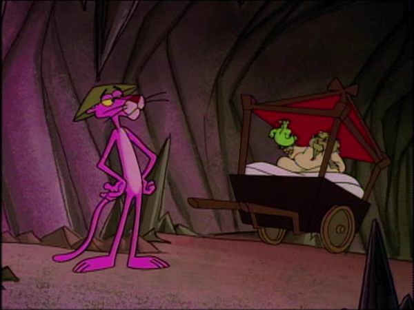 THE NEW PINK PANTHER SHOW - Reluctant Ninja, The/Pantherella