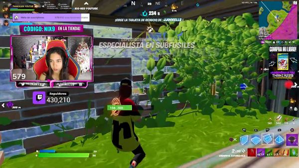 La jugadora Femenina de Fortnite De Estreno (ThaNix229) - Episodio 10