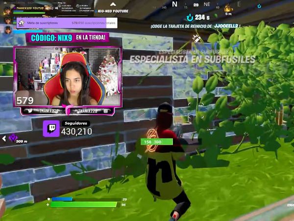 La jugadora Femenina de Fortnite De Estreno (ThaNix229) - Episodio 10