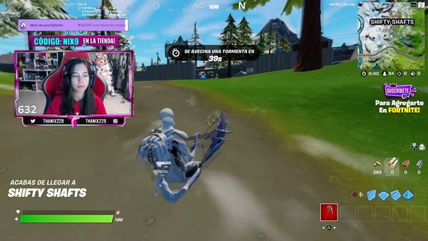 La jugadora Femenina de Fortnite De Estreno (ThaNix229) - Episodio 1