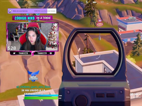La jugadora Femenina de Fortnite De Estreno (ThaNix229) - Episodio 16