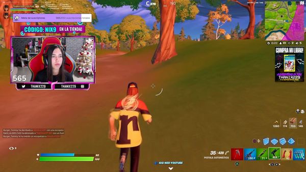 La jugadora Femenina de Fortnite De Estreno (ThaNix229) - Episodio 12