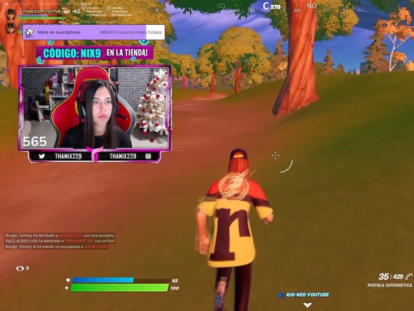 La jugadora Femenina de Fortnite De Estreno (ThaNix229) - Episodio 12