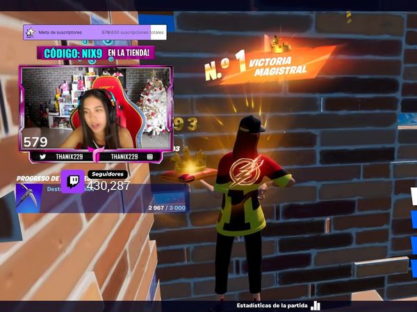 La jugadora Femenina de Fortnite De Estreno (ThaNix229) - Episodio 11