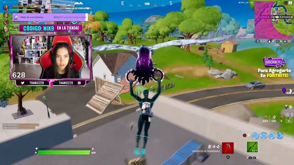 La jugadora Femenina de Fortnite De Estreno (ThaNix229) - Episodio 4