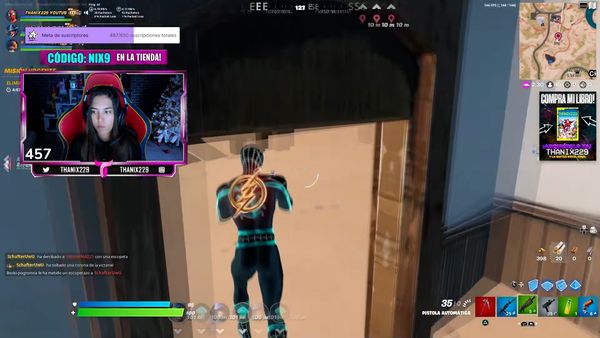 La jugadora Femenina de Fortnite De Estreno (ThaNix229) - Episodio 15