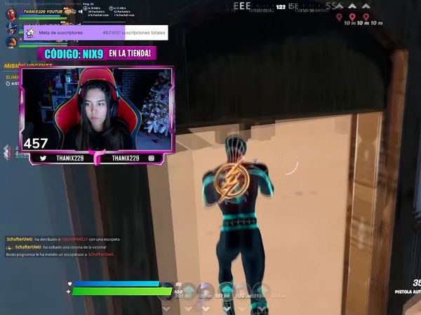 La jugadora Femenina de Fortnite De Estreno (ThaNix229) - Episodio 15