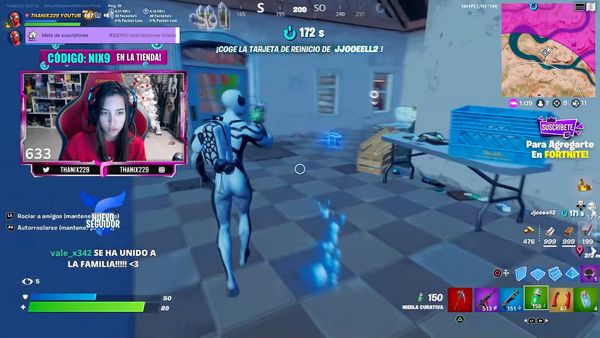 La jugadora Femenina de Fortnite De Estreno (ThaNix229) - Episodio 2