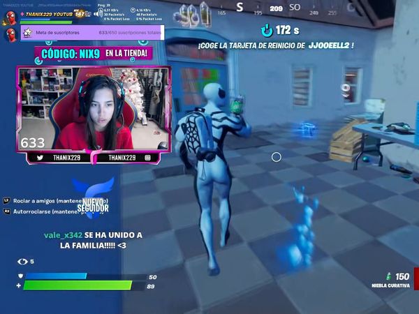 La jugadora Femenina de Fortnite De Estreno (ThaNix229) - Episodio 2