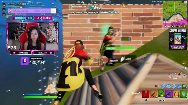 La jugadora Femenina de Fortnite De Estreno (ThaNix229) - Episodio 9