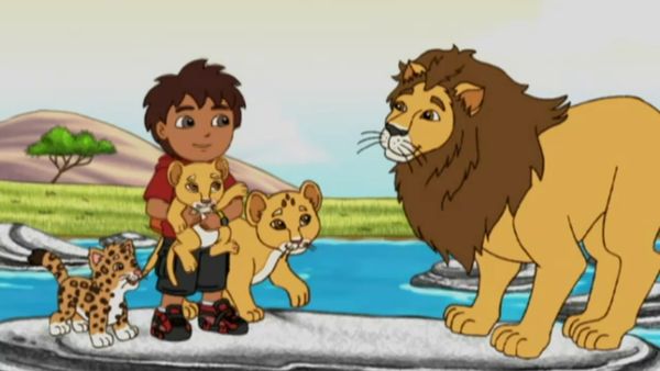 Go Diego Go LT - Bienvenido al mundo, leoncito!