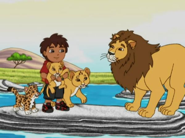 Go Diego Go LT - Bienvenido al mundo, leoncito!