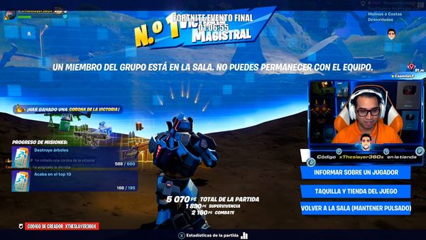 Desafíos de Fortnite con: TheSlayer360 - Episodio 2