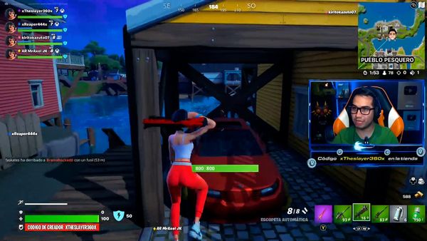 Desafíos de Fortnite con: TheSlayer360 - Episodio 21