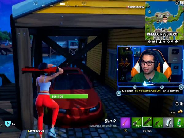 Desafíos de Fortnite con: TheSlayer360 - Episodio 21