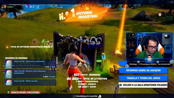Desafíos de Fortnite con: TheSlayer360 - Episodio 23