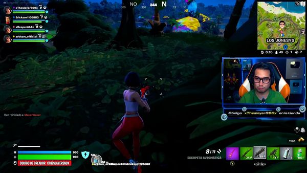 Desafíos de Fortnite con: TheSlayer360 - Episodio 25