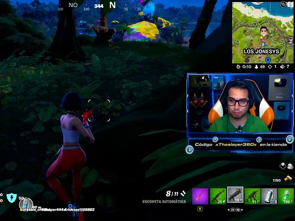 Desafíos de Fortnite con: TheSlayer360 - Episodio 25
