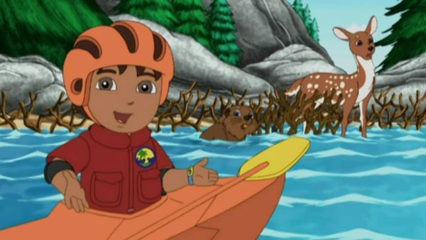 Go, Diego, Go! - Diego salva os castores