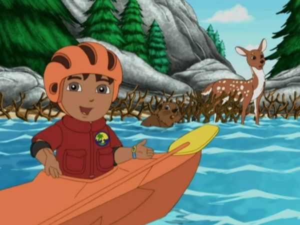 Go, Diego, Go! - Diego salva os castores
