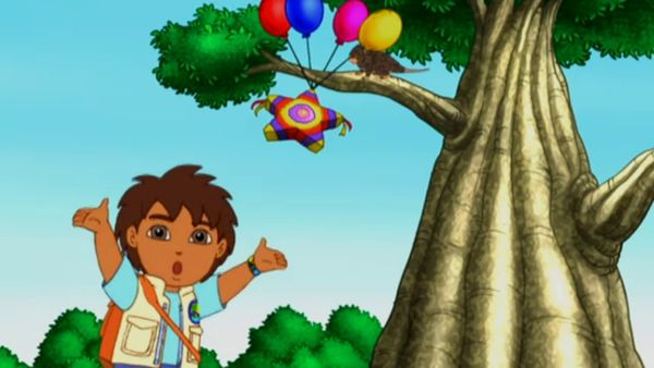 Go, Diego, Go! - Diego e o porco-espinho salvam a piñata!