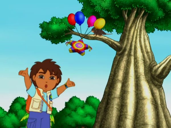Go, Diego, Go! - Diego e o porco-espinho salvam a piñata!