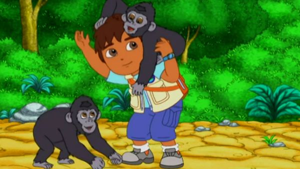 Go, Diego, Go! - Diversão com os gorilas
