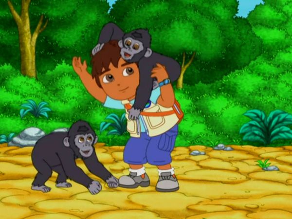Go, Diego, Go! - Diversão com os gorilas