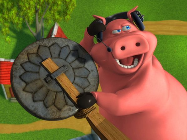 Back at the Barnyard - The Good the Bad and the Snotty. Escape from the Barnyard