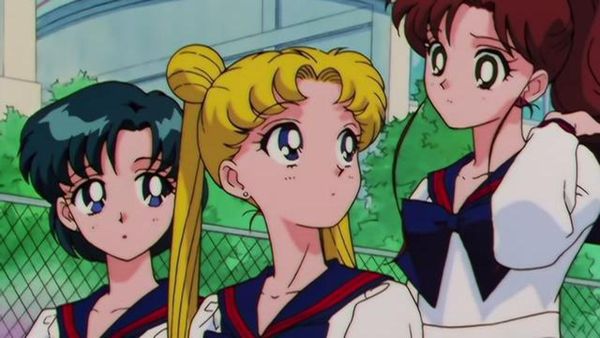 Sailor Moon - A School Storm: The Transfer Students Are Idols