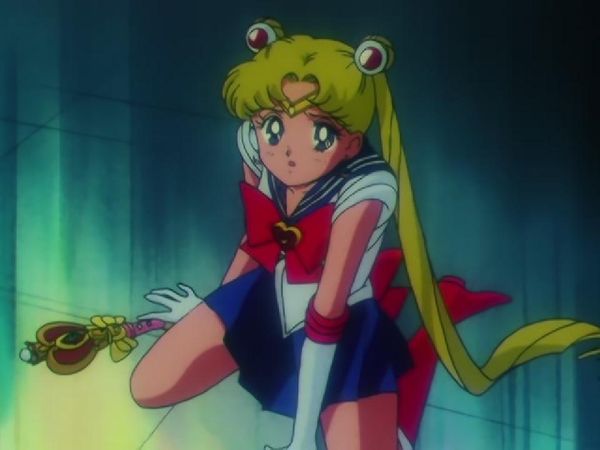 Sailor Moon - The Holy Grail's Mystical Power: Moon's Double Transformation