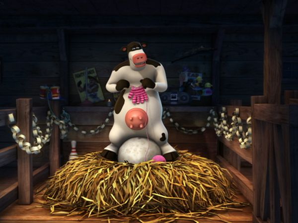 Back at the Barnyard - Pig of the Mole People. Plucky and Me
