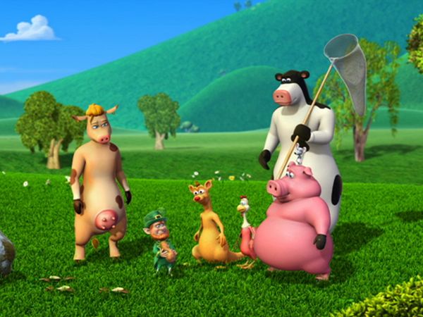 Back at the Barnyard - Four Leaf Otis. Cop Cow