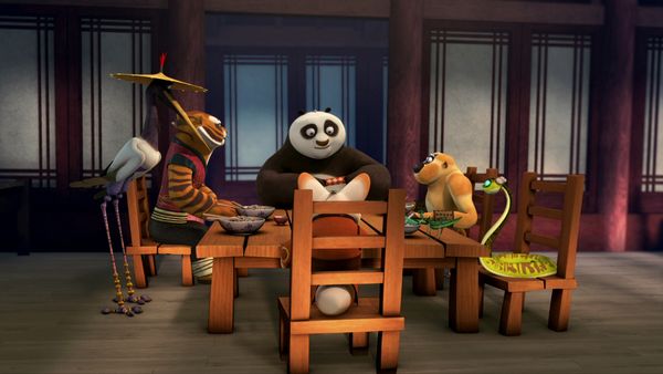Kung Fu Panda: Legends of Awesomeness - Po Fans Out