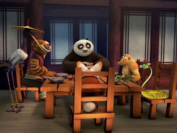 Kung Fu Panda: Legends of Awesomeness - Po Fans Out