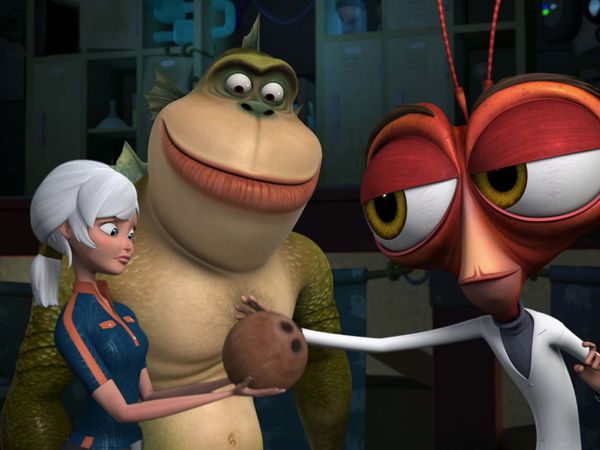 Monsters vs. Aliens CA - The Two Faces of Dr. Cockroach/The Thing With One Brain