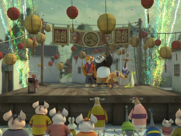 Kung Fu Panda: Legends of Awesomeness - Crane On A Wire
