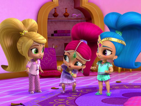Shimmer and Shine CA - Starry Night Sleepover/Wild Carpet Chase