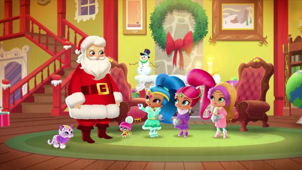 Shimmer and Shine CA - Santa's Little Genies