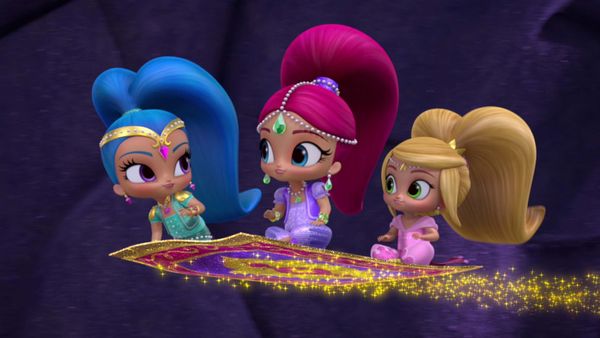 Shimmer and Shine CA - Underground Bound/Wishy Washy Genie