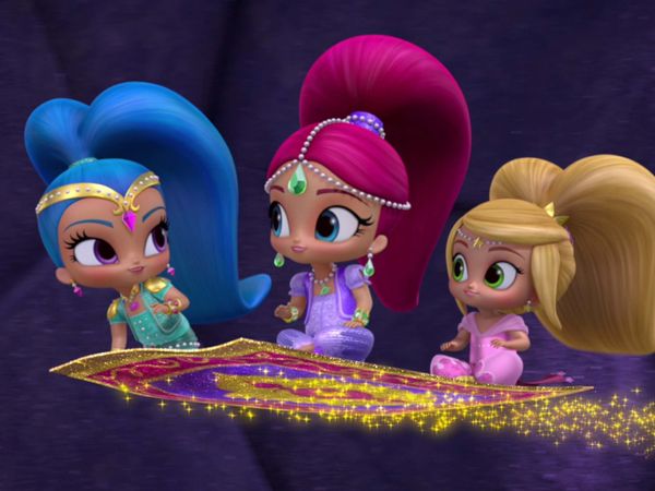 Shimmer and Shine CA - Underground Bound/Wishy Washy Genie