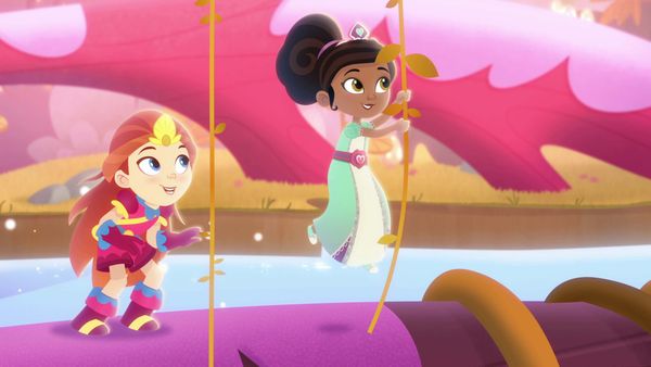 Nella the Princess Knight - Cheeks the Showstopper/Dwayning Day